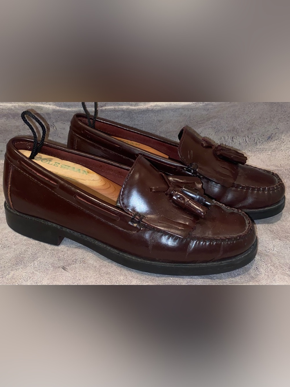 Vintage GH Bass Weejuns Penny Loafers Shoes Tassel Kiltie Women’s Marietta II 7